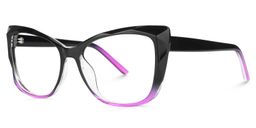 Farris Square Black-Purple Glasses1