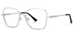 Malidy Square Silver Glasses1