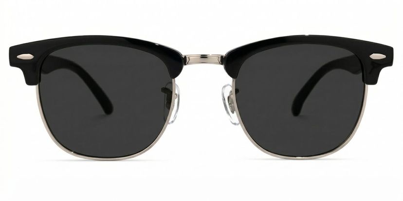 Hacker Black Browline Sunglasses