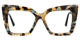 Thiline Square Tortoise Glasses1