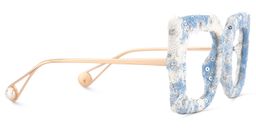 Latanya Square Cobalt Blue Glasses4