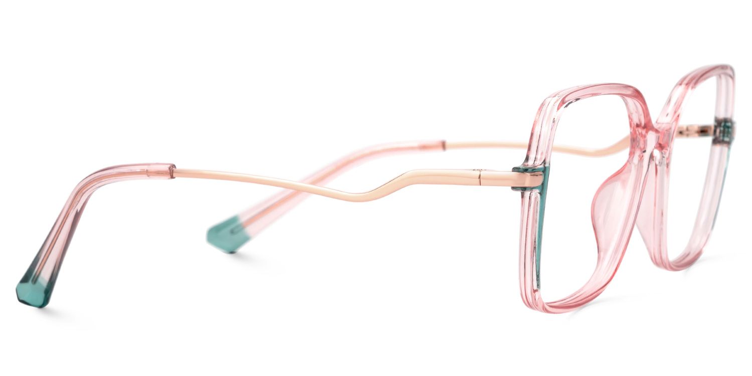 Rendon Square Pink Glasses2