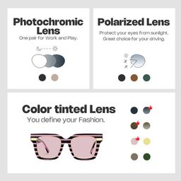 Taylor Square Black Pink Striped Glasses4