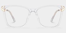 Tricee Square Clear Glasses3