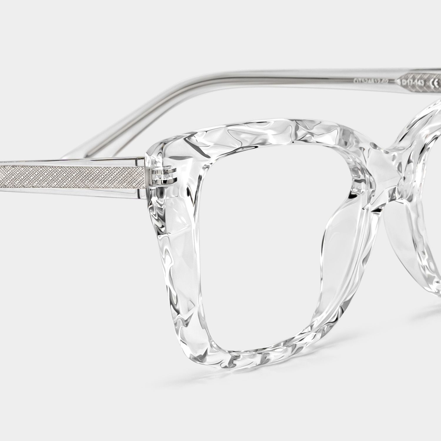 Edna Cateye Clear Frame Glasses | Zeelool Optical4
