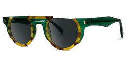 Mastin Round Tortoise Glasses1