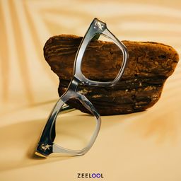 Dodard Square Gray Glasses5