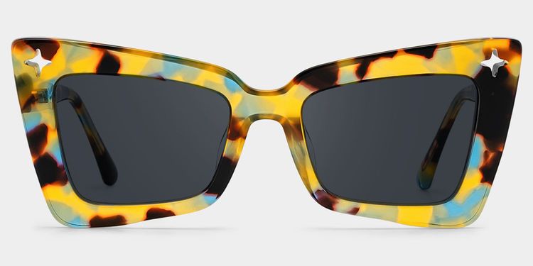 Kairos Tortoise Rectangle Sunglasses