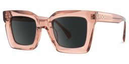 Lobo Beige Square Sunglasses2