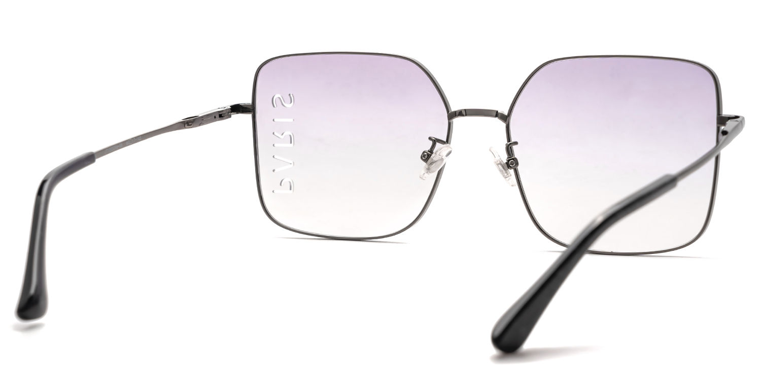 Millet Square Purple Sunglasses3