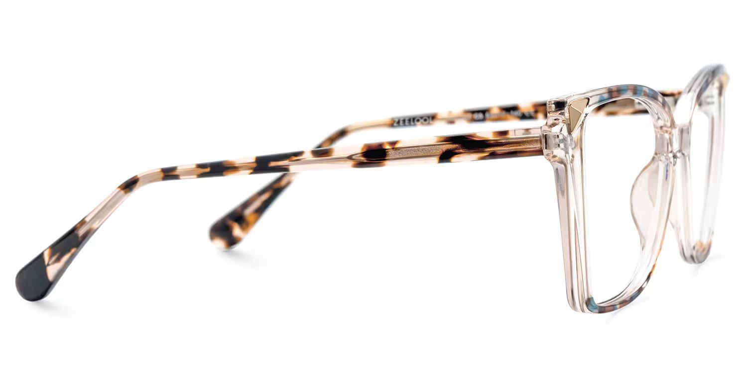 Clear Tortoise Shelia Butterfly Frame Glasses for Women2