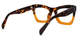 Benitez Tortoise Rectangle Glasses3