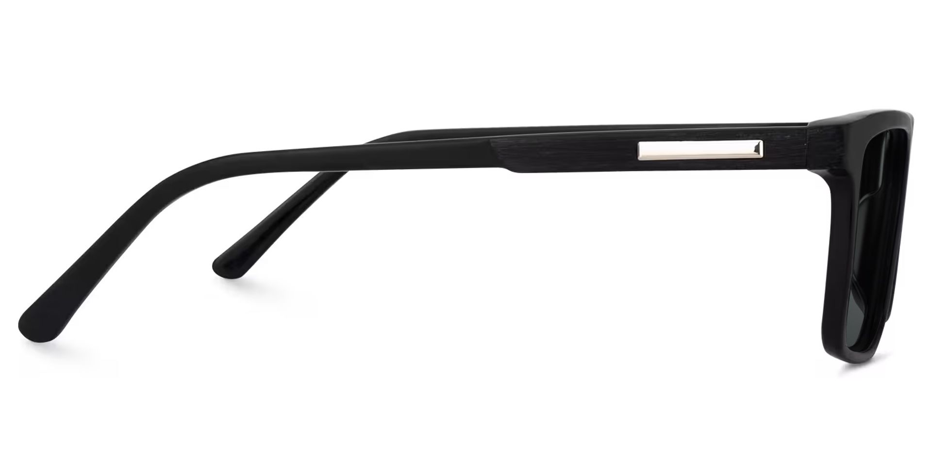 Daniel Rectangle Black Sunglasses | ZEELOOL Canada2
