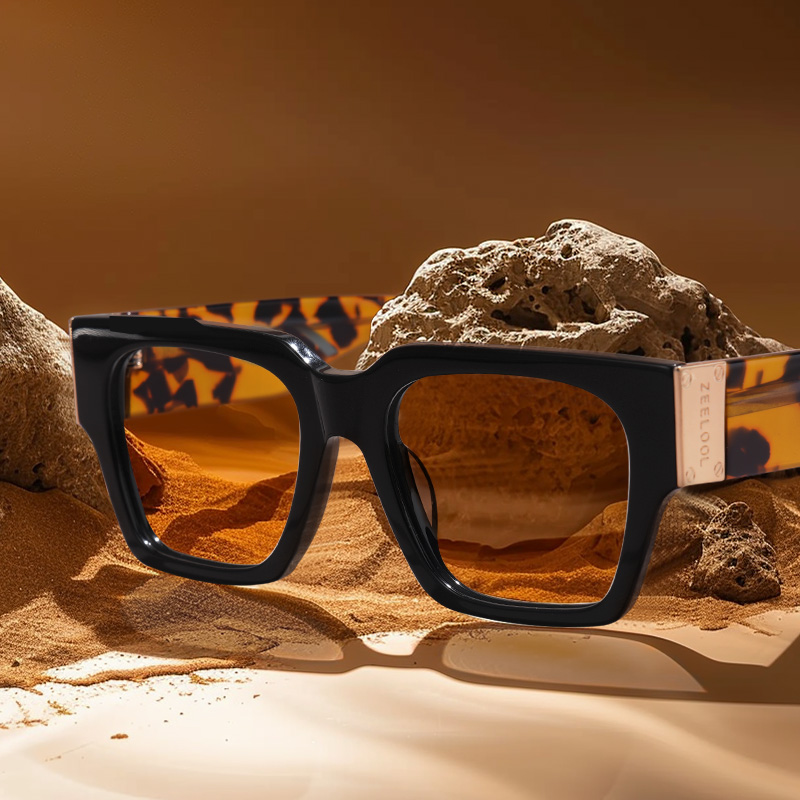 Dedee Square Black Glasses5