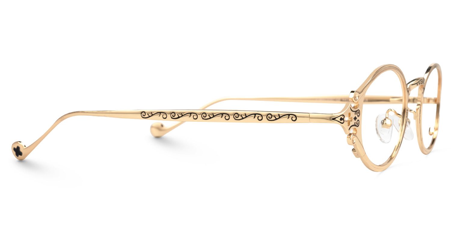 Oval Serena Silver Glasses deals -Zeelool Glasses2