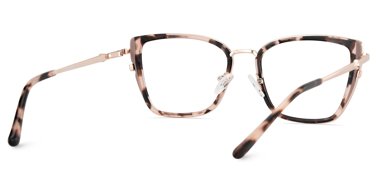 Juniper Eyeglasses in Square Tortoise Frame | ZEELOOL Canada5