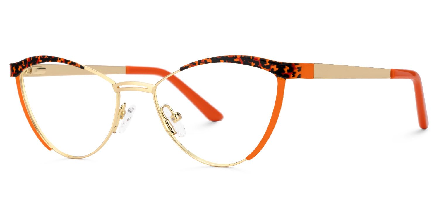 New Orange Color for Sydney Metal Eyeglasses  | ZEELOOL Canada1