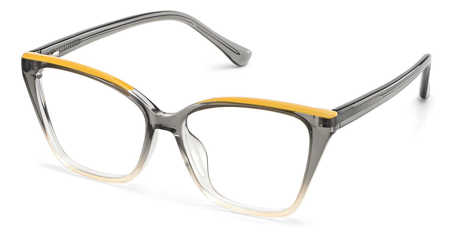 Sienna Grey Butterfly Prescription Glasses | ZEELOOL Canada3