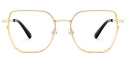 Fife Geometric Gold Glasses1