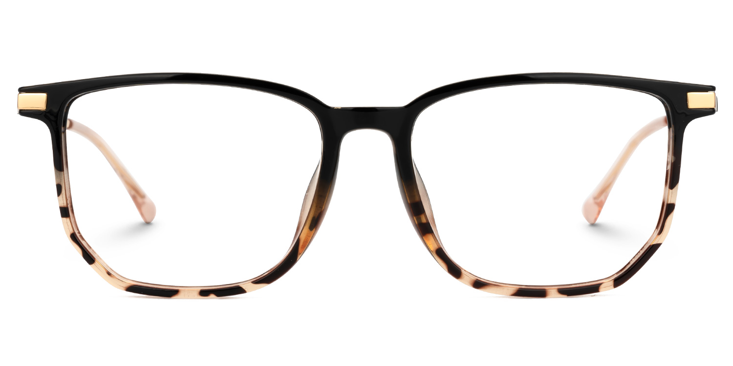 Fezell Square Tortoise Glasses0
