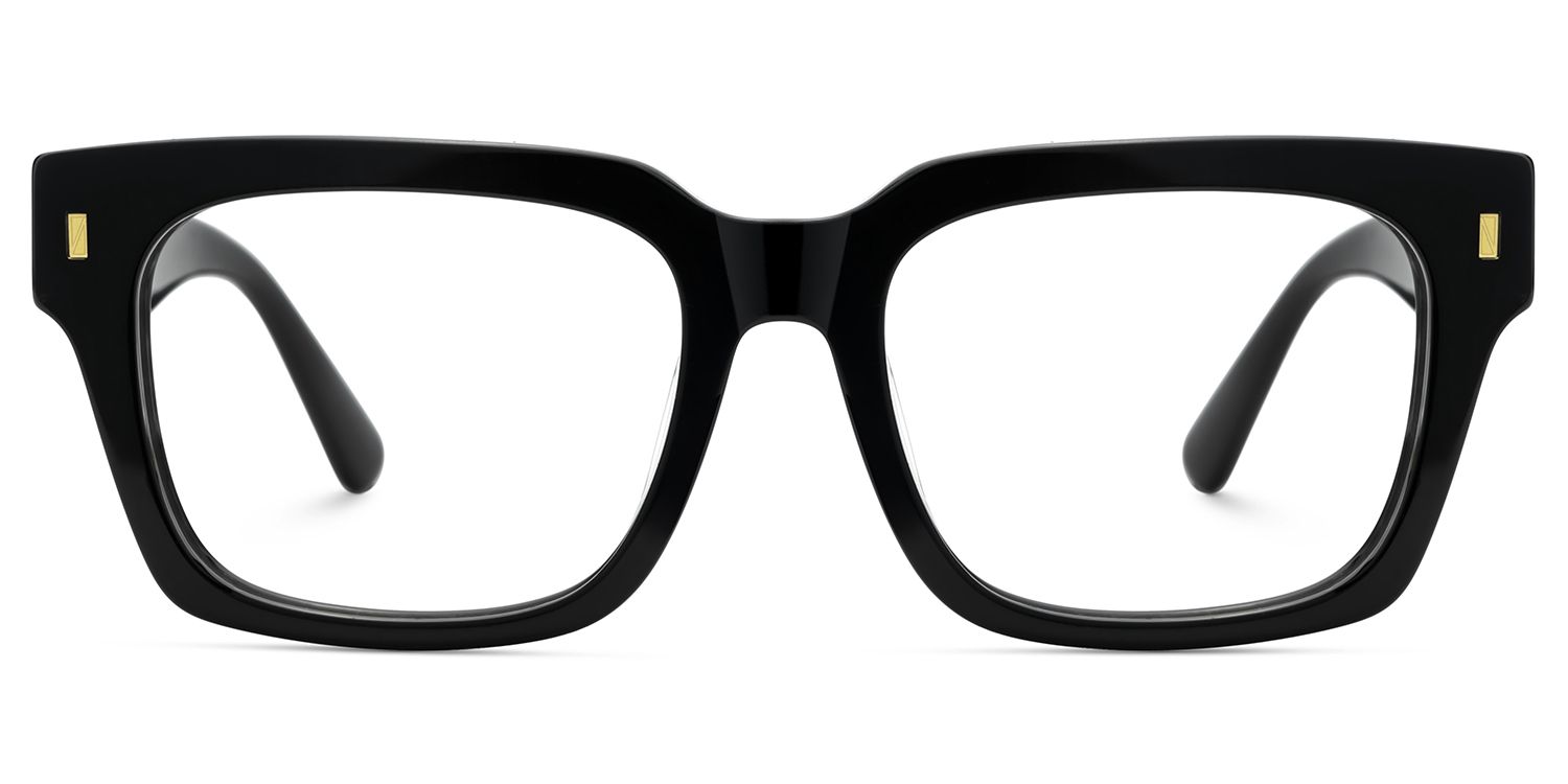 Black Rectangle Eyeglasses - Fulford on Sale | Zeelool1