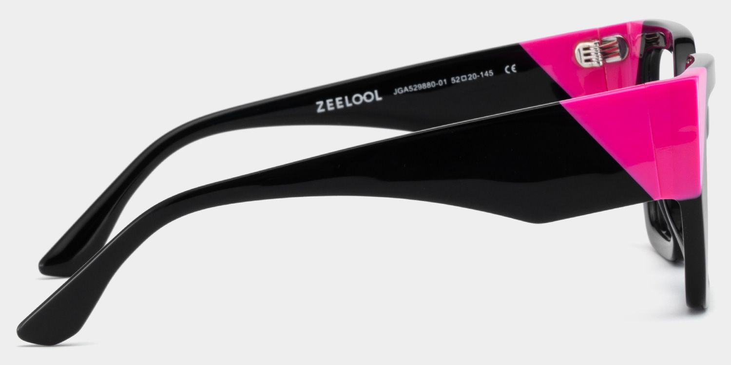 Viva Black Frame Glasses with Square Frame Online | ZEELOOL Canada4