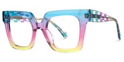 Livena Square Blue-Yellow Glasses1