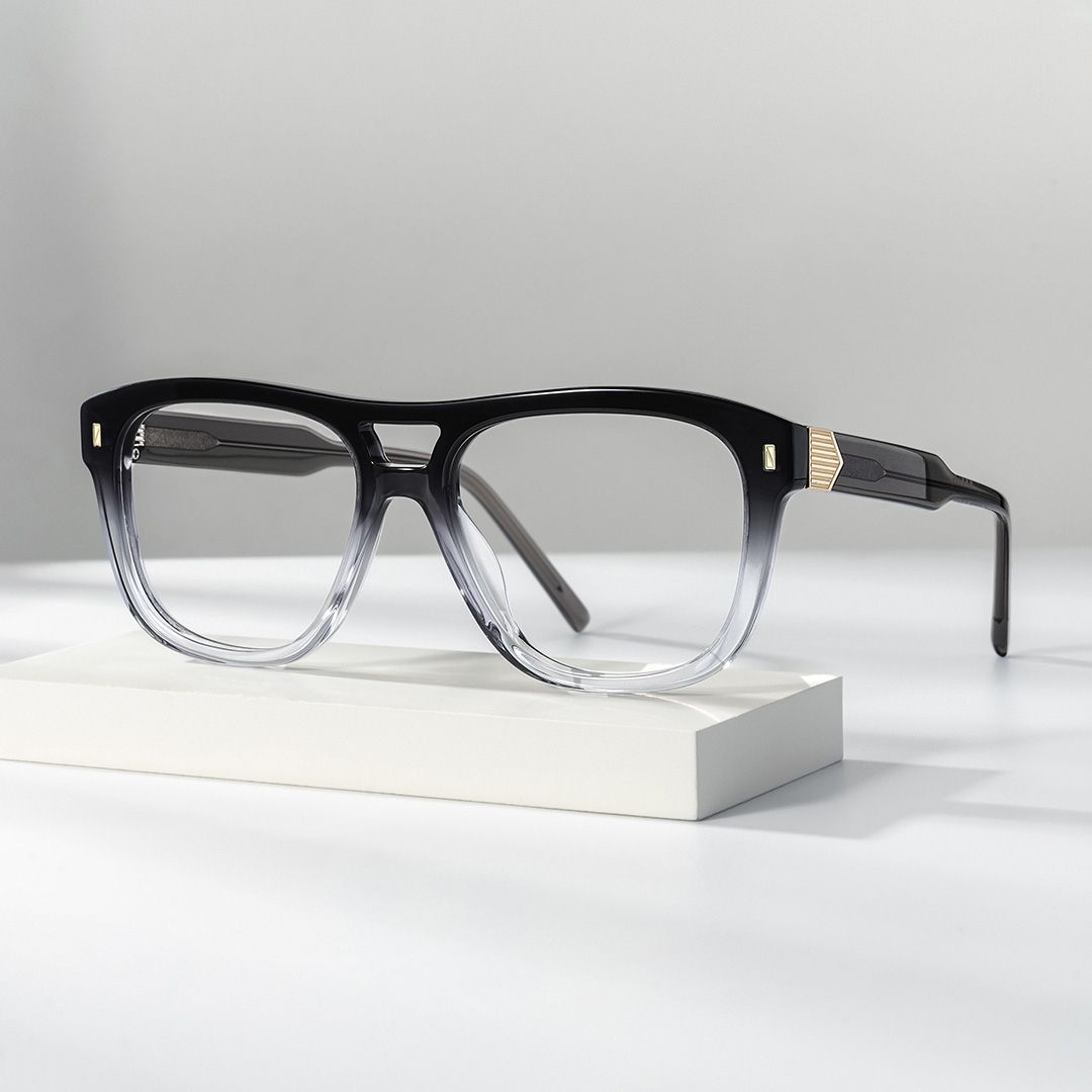 Forde Oversized Aviator Prescription Glasses | ZEELOOL Canada0