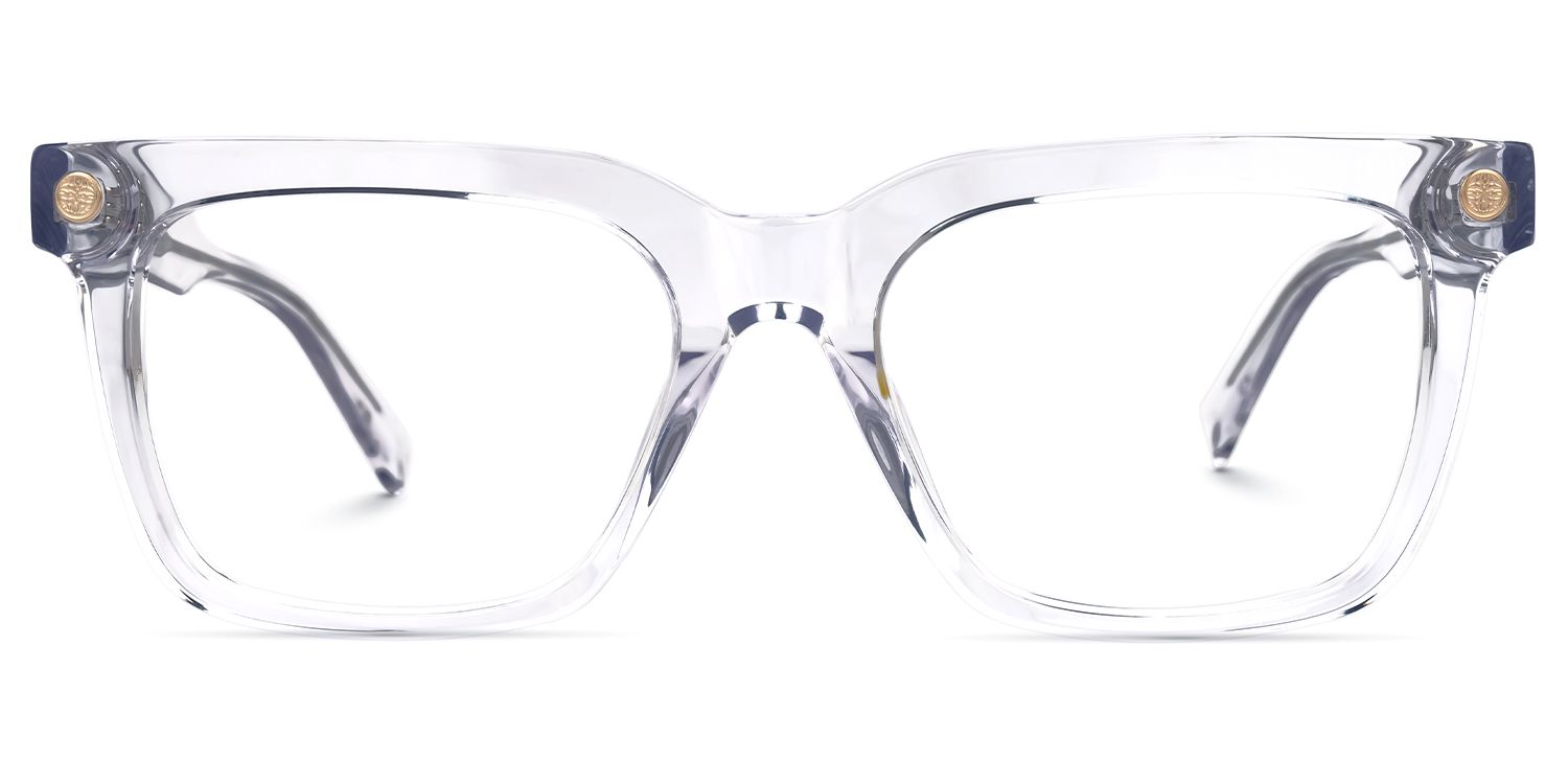Rectangle Tiarra Clear Glasses deals -Zeelool Glasses0