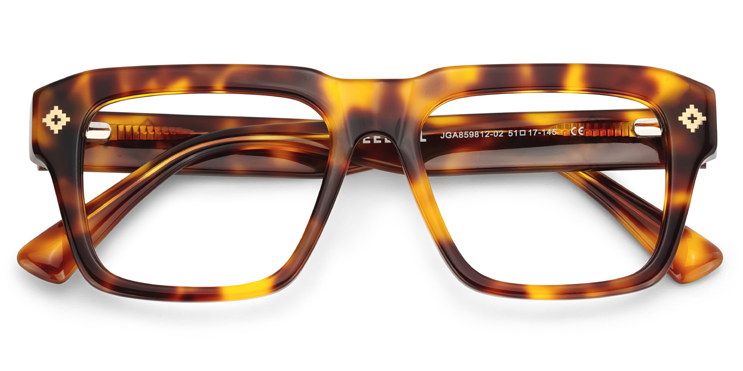 Ramdass Tortoise Rectangle Prescription Glasses | ZEELOOL Canada2