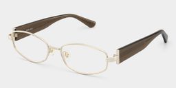 Dakota Brown Rectangle Glasses3