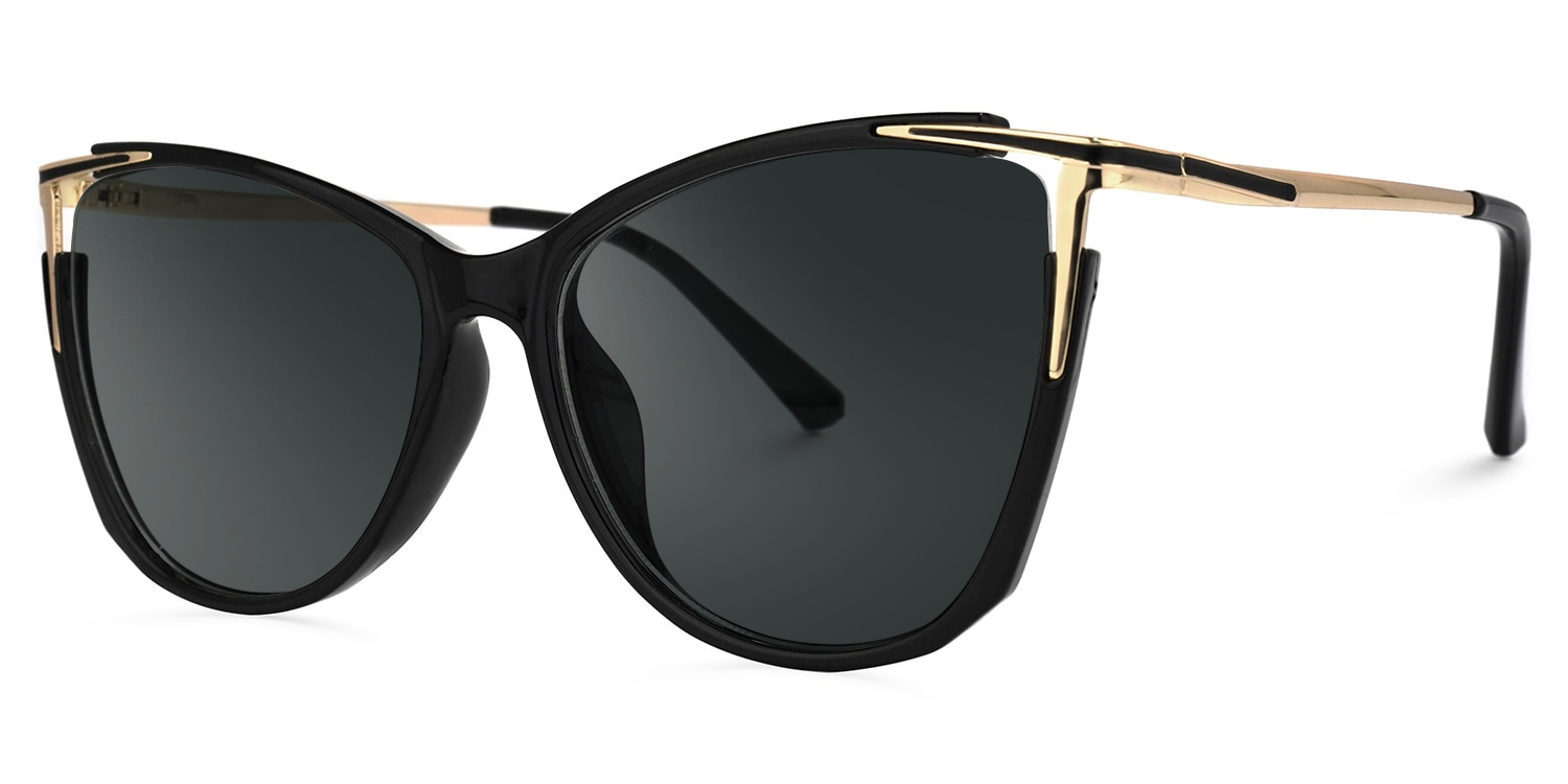 Yomary Cateye Black Glasses