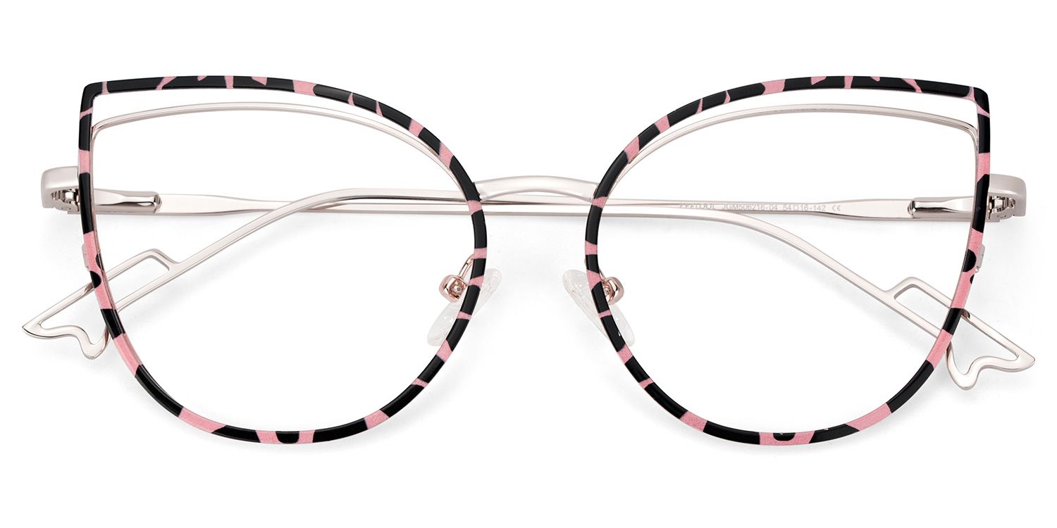 Spivey Cateye Metal Full Frame Eyeglasses | ZEELOOL Canada1