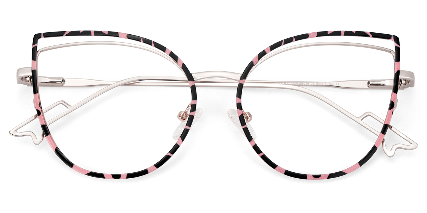 Spivey Cateye Pink Tortoise Glasses1