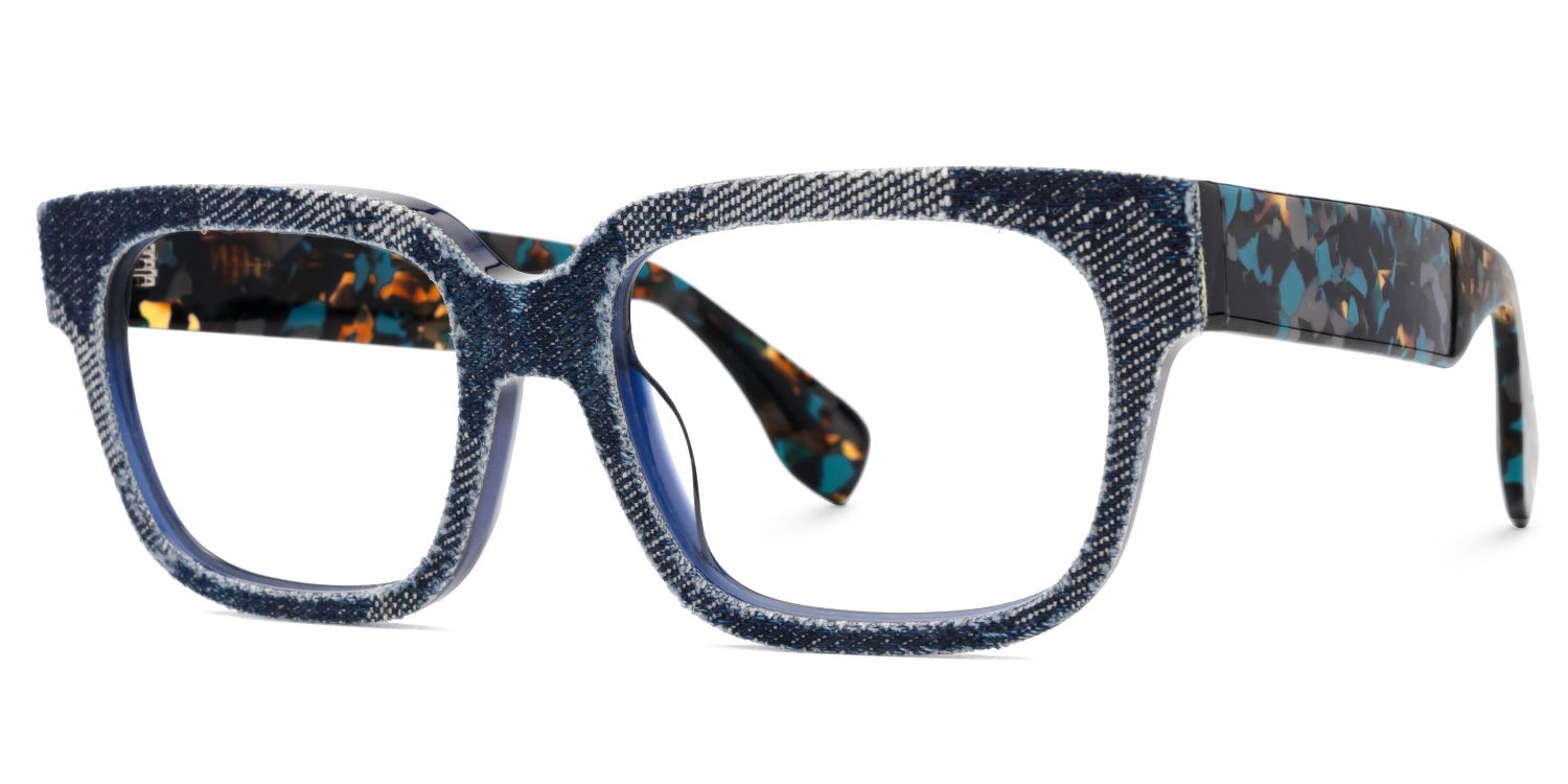 Designer Colin Gray Denim Glasses Frames for Men2