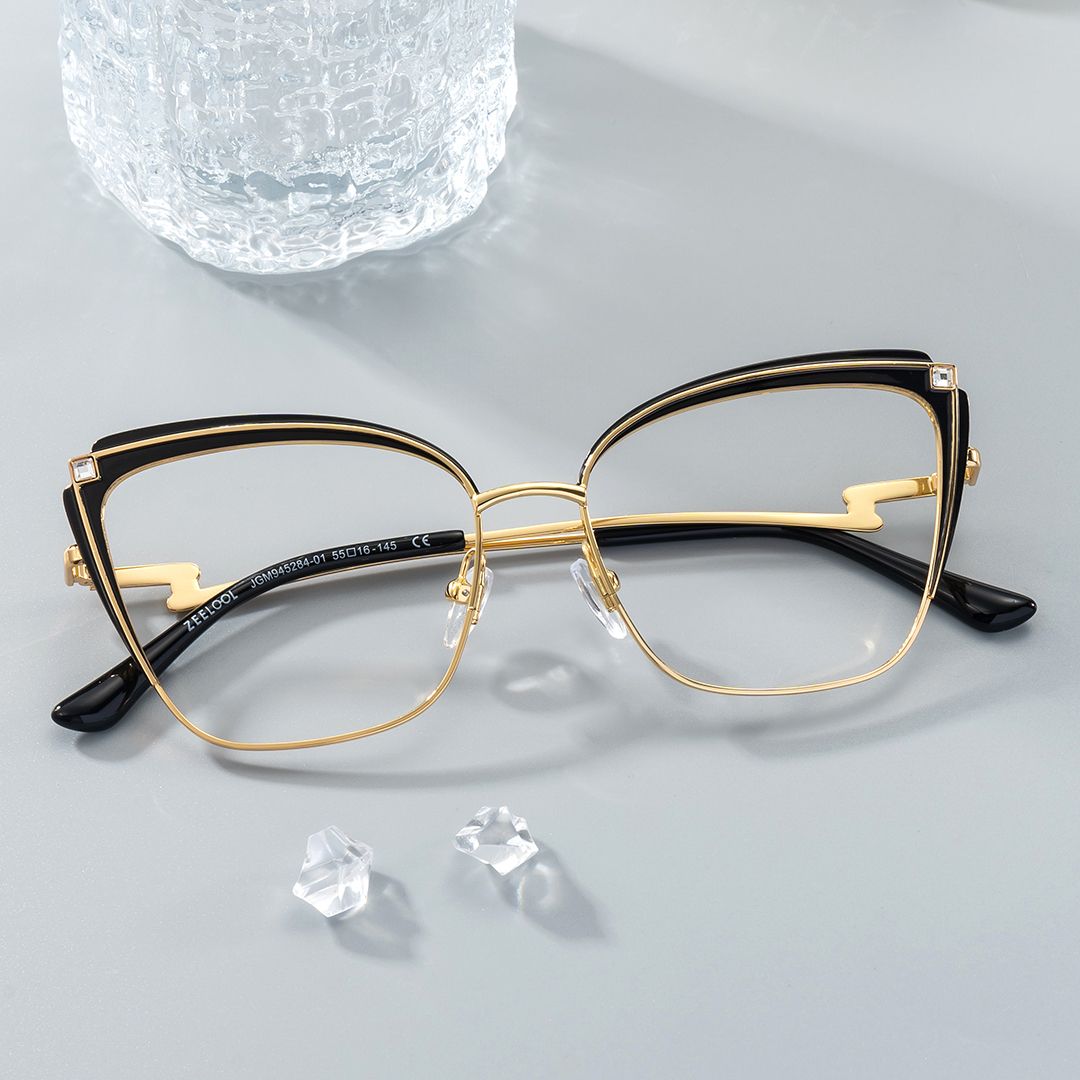 Mariely Cat Eye Women's Eyeglass Frames | ZEELOOL Canada0