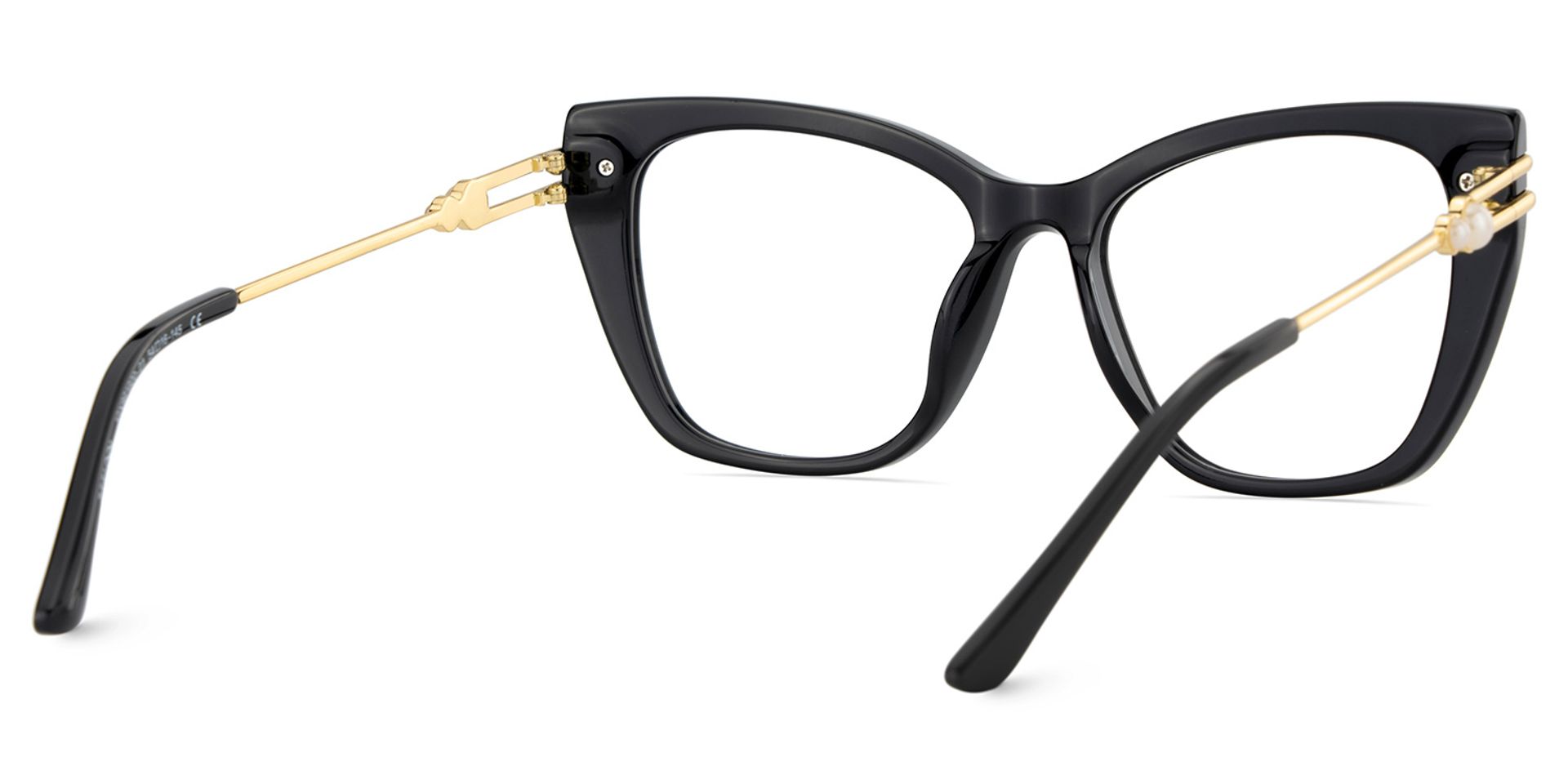 Victor Eyeglasses in Cat eye Black Frame | ZEELOOL Canada6
