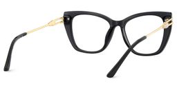 Victor Black Cat eye Glasses6