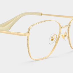 Skyler Square Gold Glasses4