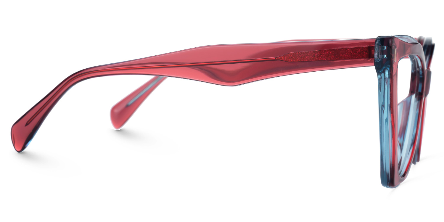 Kimbers Cateye Red Glasses2