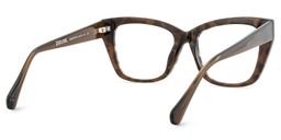 Tessia Square Brown Leopard Glasses6