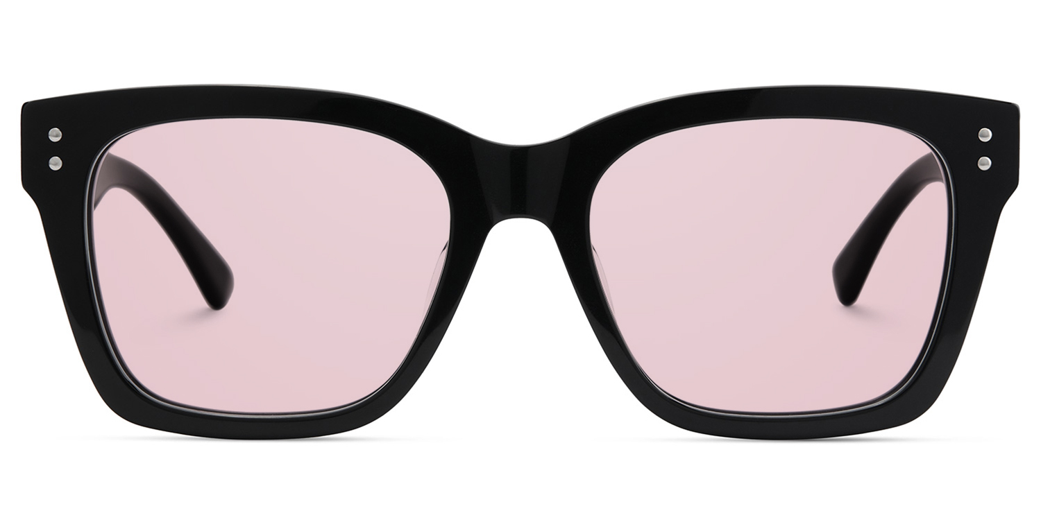 Gaydeh Black Glasses With Rectangle Shape | ZEELOOL Canada0