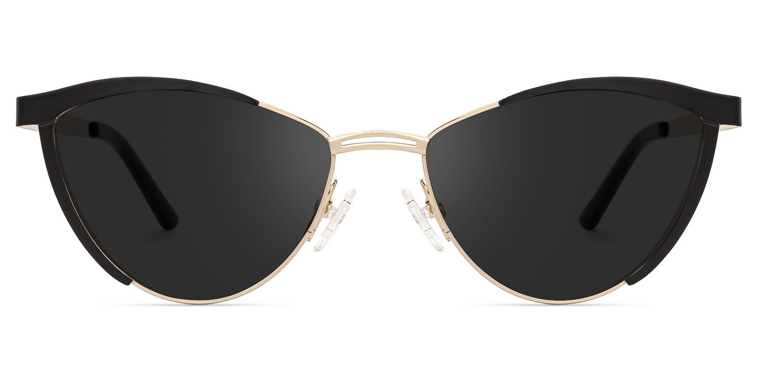 Sydney Cat Eye Black Sunglasses | ZEELOOL Canada0