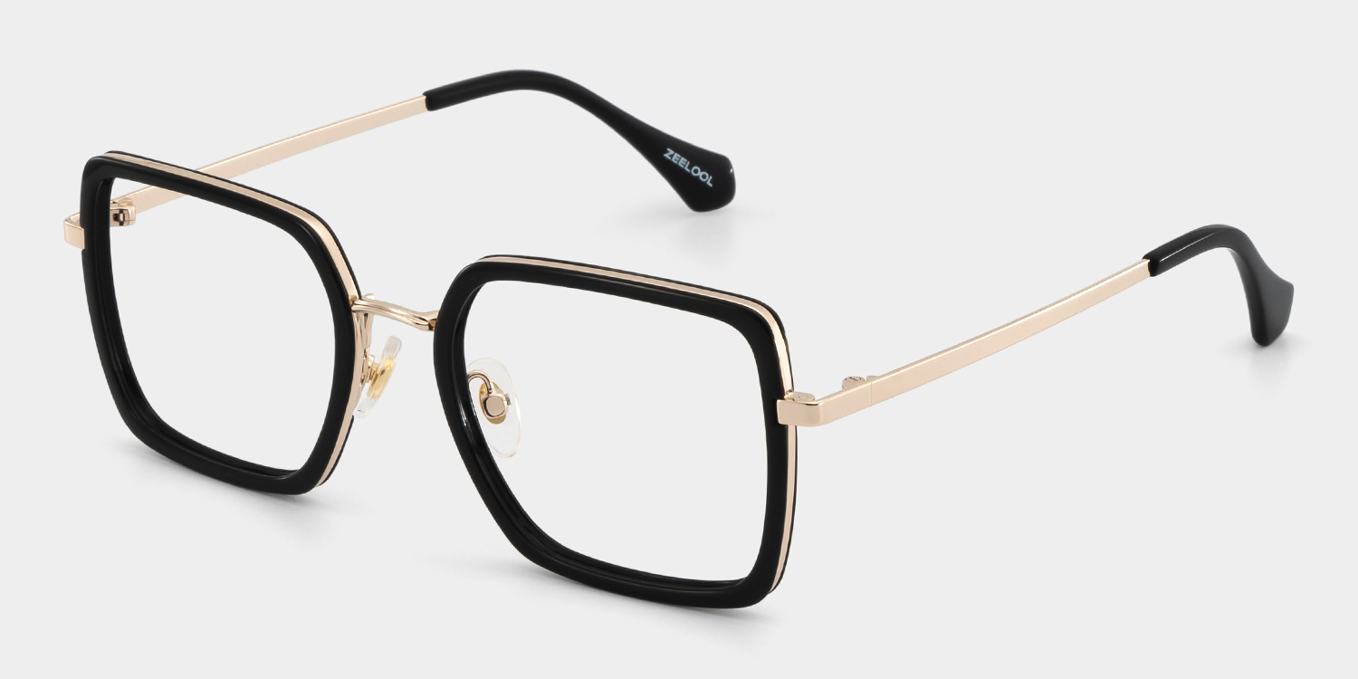 Shane Square Black Glasses3