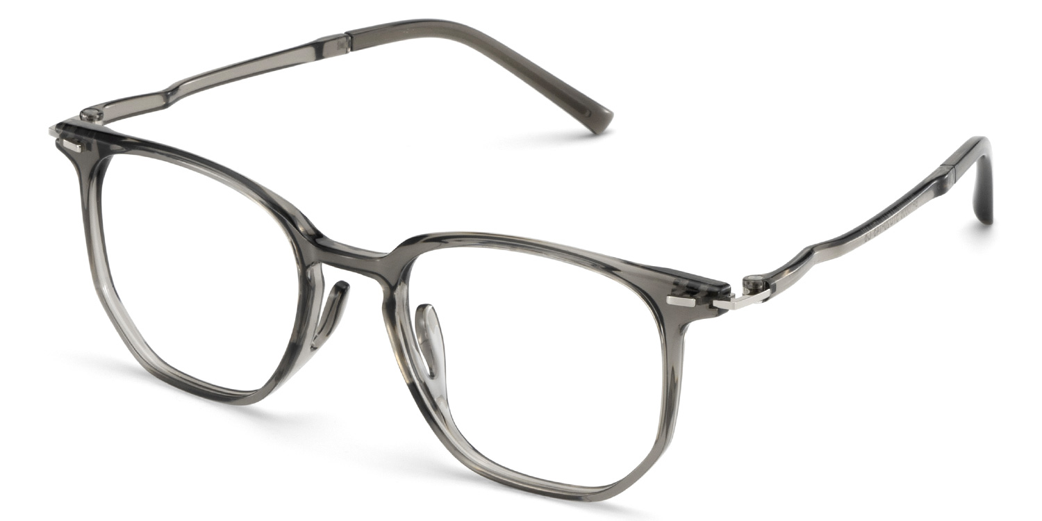 Isla Geometric Gray Glasses2