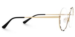Flozif Round Black-White Glasses2
