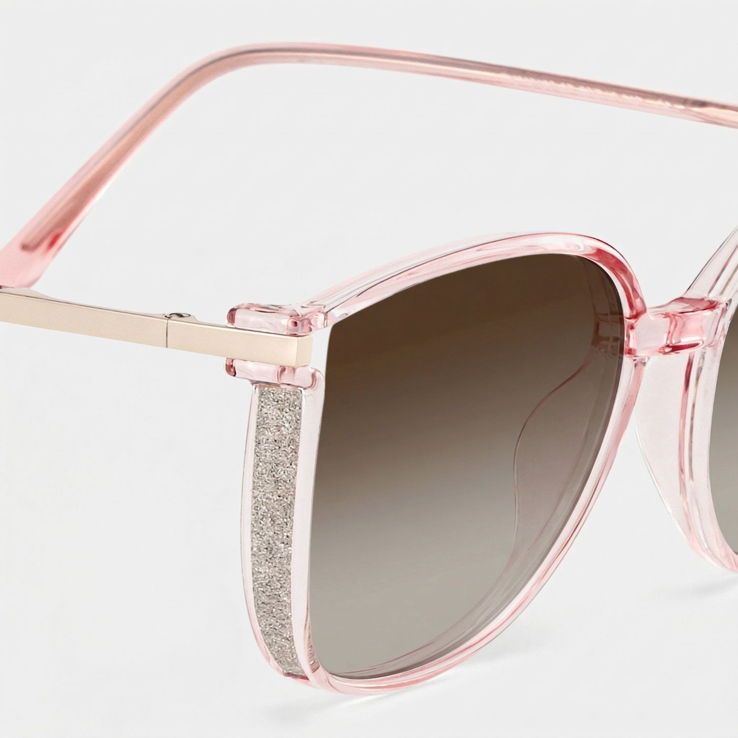Rodz Square Flesh-Pink Sunglasses for Women & Men | ZEELOOL CA4