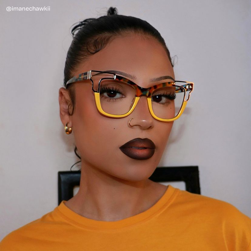 Rhoden Cateye Yellow Glasses