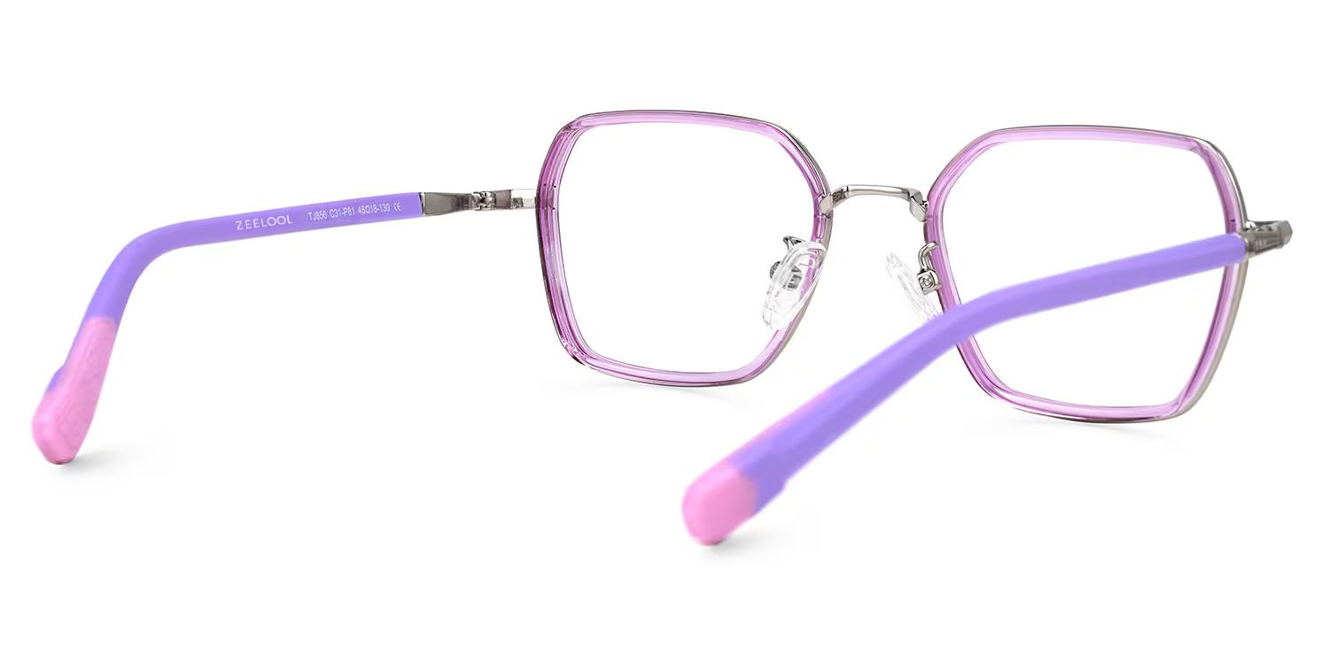 Kid geometric Piglet glasses with cute style -Zeelool3