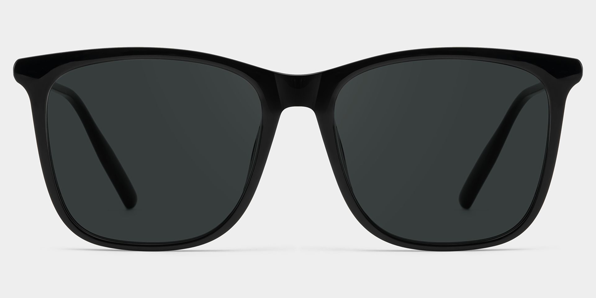 Malika Black Frame Polarized Sunglasses with square Style Online | ZEELOOL Canada1